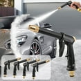 thumbnail image 3 of 4PCS Garden Hose Nozzle, High Pressure Water Hose Nozzle Sprayer Head,Handheld Water Nozzle High Pressure Cleaning Tool，for Lawn & Garden,Cars,Watering Garden,Cleaning,Showering Dogs&Pets, 3 of 9