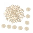 thumbnail image 3 of Mantel individual Jadeshay resistente al calor 8 piezas de PVC, 3 of 8