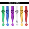 thumbnail image 3 of Yeacher Muslady Aluminum Alloy Kazoo Musical Instrument for Child Adult Beginner, 3 of 7