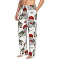 thumbnail image 2 of Xecao Rabbit And Hedgehog Men's Straight Lounge Pajama Pants: The Ultimate in Comfortable Sleepwear, 2 of 9