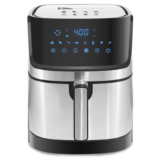 Maximatic EAF501SS 5 qt. Elite Platinum Stainless Steel Digital Air