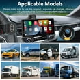 thumbnail image 3 of Carpuride 10.26" Estéreo Inalámbrico para Auto para Apple Carplay Android Auto, Pantalla Táctil Audio Portátil para Auto, 3 of 9