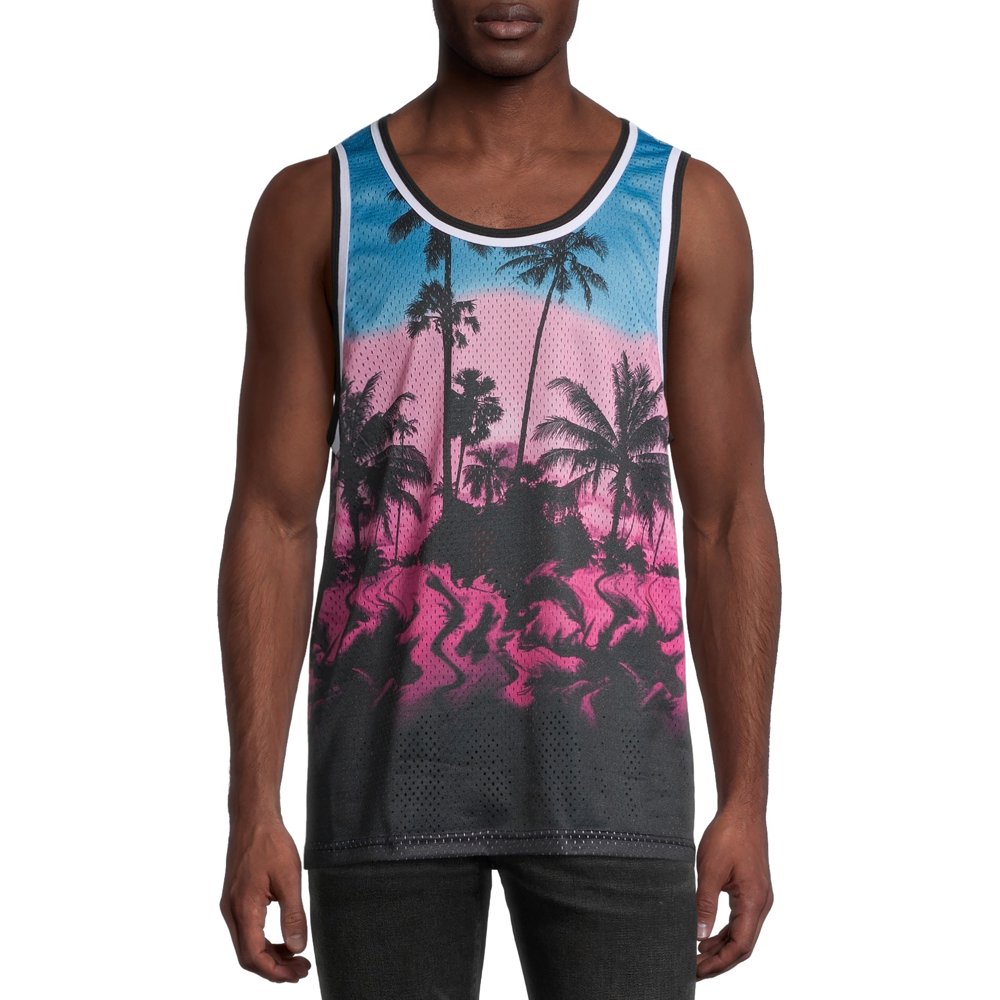 No Boundaries No Boundaries Men's and Big Men's Mesh Tank, Available