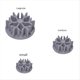 thumbnail image 2 of Comedero Lento para Mascotas, Cuenco de Alimentación Lenta, Cuenco para Perros, Diseño Antiasfixia, Color Gris, 2 of 6