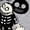 HEATHER GREY, variant on The Nightmare Before Christmas - Shock Lock Barrel - Juniors Oversized Graphic T-Shirt