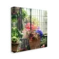 thumbnail image 3 of Sunlit Potted Plants Greenhouse Botanical & Floral Painting Gallery Wrapped Canvas Print Wall Art, 3 of 7