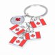 thumbnail image 1 of 2pcs Maple Leaf Keychains Souvenirs For Canada Day Party Presents And Creative Design Suitable For Handbag Charms Wallet Charm Backpack Decoration Ide, 1 of 3