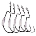 thumbnail image 1 of Naiovety Gancho de pescado Metal Acero al carbono Púa de pescado Ganchos de pesca de agua salada estables y duraderos Gancho de pesca forjado portátil Pescar No.1 Naiovety OD010465-01, 1 of 6