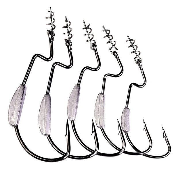 Pescado Metal Acero Al Carbono Púa De Pescado Ganchos De Pesca De Agua Salada Estables Y Duraderos Gancho De Pesca Forjado Portátil Para Pesca De Agua Salada De Agua Dulce Yuarrent OD010465-01