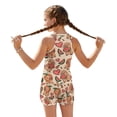 thumbnail image 2 of Psesaysky Capybara Watermelon Girls Tankini Two Piece Swimsuits Bathing Suits for Girls Round Neck Swim Tank Top and Drawstring Bottoms for 6-15Y, 2 of 7