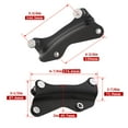 thumbnail image 2 of Universal 4-Point Motorcycle Docking Hardware Kit, Compatible with Touring Bikes 2014-2025 Models (Fits 23mm Handlebar Systems), 2 of 8