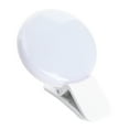thumbnail image 1 of serony Mobile Phone LED Flash Light Beauty Fill Lamp 3 Block Enhancing Modes Selfie Ring Light,White, 1 of 8