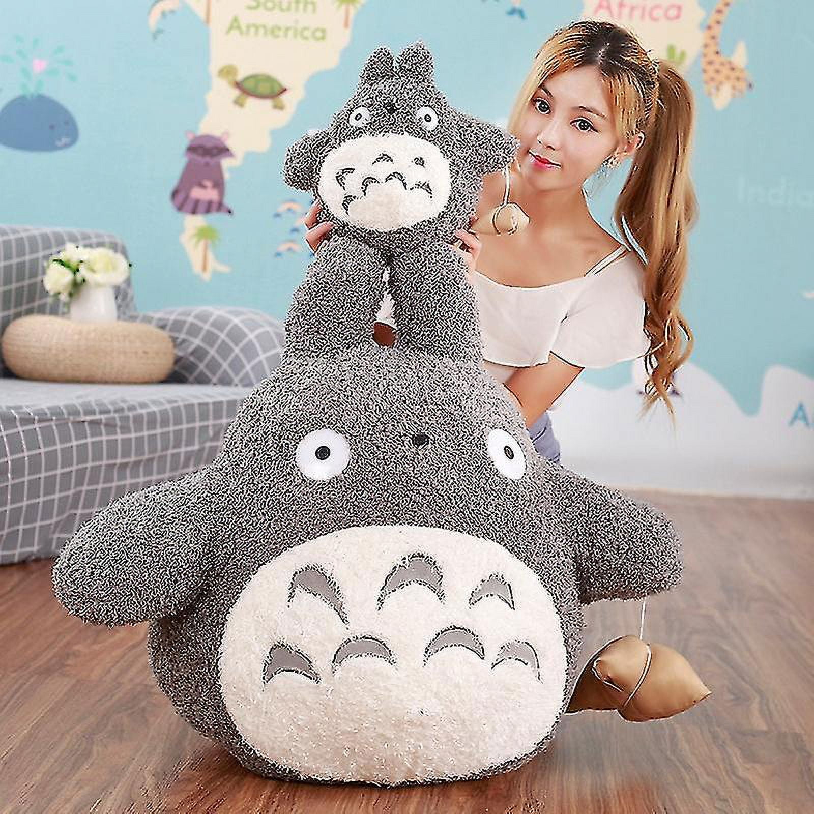 20 70cm Giant Plush Totoro Toys Cartoon Tonari No Totoro Plush Pillow Lovely Stuffed Dolls For kids Girls Birthday Gifts ZJKDGJKJ