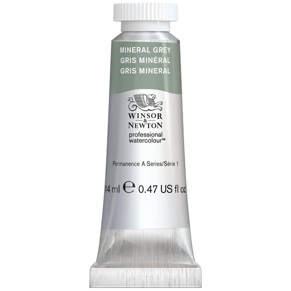 Winsor & Newton Professional Watercolour Revival Collection 14ml (0.47-oz) Tube Mineral Grey