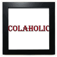 thumbnail image 1 of Stylish Word Colaholic Art Deco Fashion Black Square Frame Picture Wall Tabletop, 1 of 3