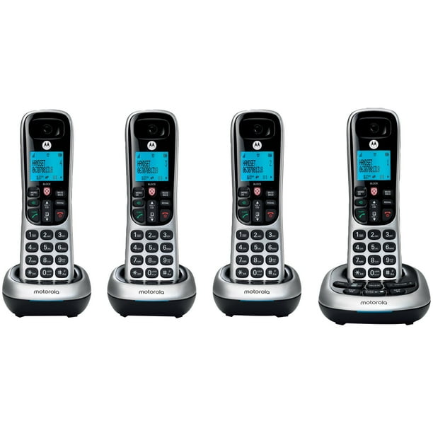 Motorola CD4014 CD4 Series Digital Cordless Telephone with Answering