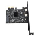 thumbnail image 1 of Tarjeta USB USB PCI Express, Alta Velocidad de 10 GBPS FUENTE DE ALIMENTACIÓN PUERTO PROFESIONAL DESCRODUCE LA LA TARJETA DE EXPANDON PCI EXPRESS USB 3.2 PCB PAR PC, 1 of 7