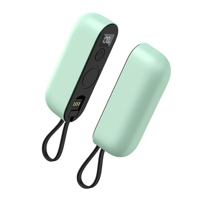 ERK 1Pcs Hand Warmers Rechargeable 2 In 1 Handwarmer Rechargeable Hand Warmers 2 Pack For People Who Are Always Cold Portable Mini Pocket Heater For