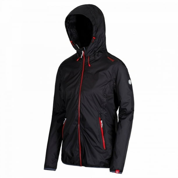 Regatta - Chaqueta con capucha modelo Tarren para mujer (Negro grafito) Regatta UTRG3735_P