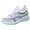 Light Green, variant on AUDeals Women's Orthopedic Sneakers, Thick Sole Mesh Shoes with Breathable Comfort for Training and Daily Walking (Light Green, 6)