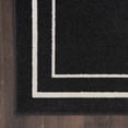 thumbnail image 4 of Nourison Essentials 5' x 7' Black Ivory Contemporary Bordered Indoor/Outdoor Area Rug, 4 of 10
