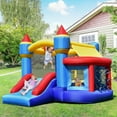 thumbnail image 3 of Costway InflatableBounce House Castle Slide Bouncer Kids Shooting Net, 3 of 10