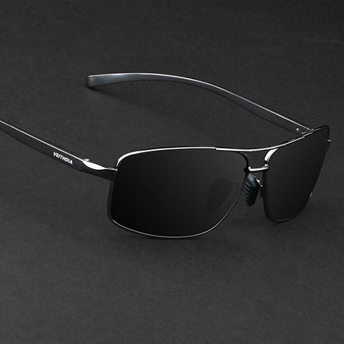 Men's Sunscreen Polarized Eyeglasses Polaroid Alloy Shade Fashionable Sunglasses 