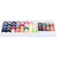 thumbnail image 3 of Sewing Thread Set, Household Accessory Bobbin Thread Sewing Supplies Excellent Craftsmanship 32Pcs 28 Threaded Metal Bobbins  For DIY Crafts, 3 of 8