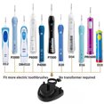 thumbnail image 2 of Wdftyju Cargador de cepillo de dientes eléctrico de repuesto para Oral B 3709D12D16D20/8900D10P2000 Wdftyju 6ux3vp9vb2hg8sz2D01, 2 of 6