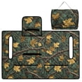 thumbnail image 4 of COEQINE Golf Cart Seat Covers/Seat Towel Fit for EZGO Yamaha Club Car, Lightweight Seat Cushions Accessories Compact Bag-Style Folding, 51.2x30.3 Inch, Camo Hunting Forest Yellow Green, 4 of 8