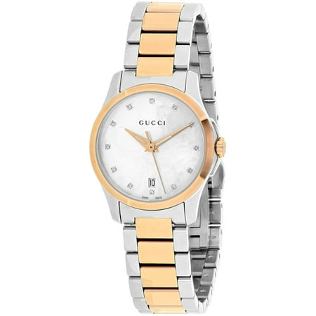 Gucci - Gucci Women's G-Timeless Watch Quartz Sapphire Crystal YA126544 ...