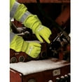 thumbnail image 4 of Memphis Glove Ninja Ice 15 Gauge Black Nylon Cold Weather Glove  Lime Green, 4 of 5