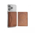 thumbnail image 4 of Billetera Wallet Pro Premium para iPhone Magsafe Piel vegana Marron MR. GADGETS, 4 of 10