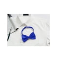 thumbnail image 5 of INSPIRE CHIC Accessoires de Nœud Papillon pour Homme Sangle Ajustable Formel Uni Smoking Pré-Noué Bleu Royal, 5 of 5