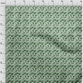 thumbnail image 4 of oneOone Georgette Viscose Light Green Fabric Abstract Dress Material Fabric Print Fabric By The Yard 42 Inch Wide, 4 of 5