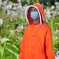 thumbnail image 4 of Bee Suit,Orange Beekeeper One Piece Beekeepers Supplies Beekeeper Protective Suit Ultra Responsive, 4 of 8