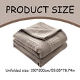 thumbnail image 3 of Xoxingysm Blanket Bedding Pure Cotton Blanket Lightweight Warm Blanket Soft and Breathable Suitable for All Seasons, 3 of 9