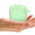 thumbnail image 6 of Yucurem Silicone Case Protector W/ Carabiner Cute Cover for 4 Gen (2024)(Green), 6 of 10