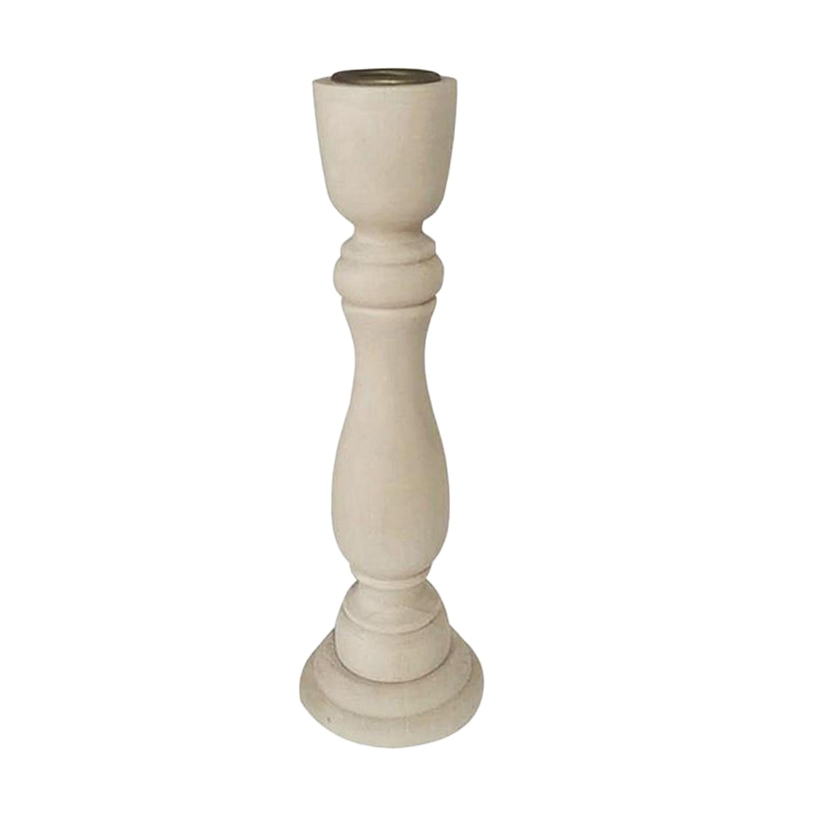 Wooden Pillar Candle , Home Candle Holder Candelabra for Pillar Candles