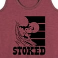 thumbnail image 3 of Peanuts - Stoked - Women's Racerback Tank Top, 3 of 6