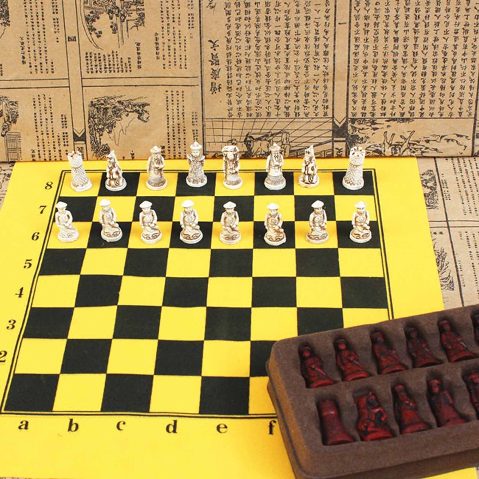 Tournament XX Chess Pieces Vinyl Board Bag Digital Clock Timer DGT 960