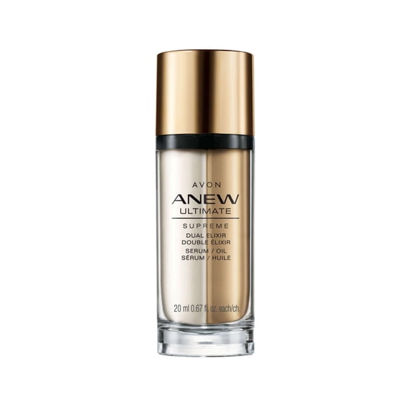 Sérum y aceite Avon Anew Ultimate Supreme Dual Elixir Antiedad