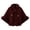 02-Wine, variant on Ecqkame Women Sherpa Cape Shawl Casual Print Faux Fur Trim Knot Front Shawl Poncho Wrap Fleece Lined Warm Winter Versatile Outerwear Black Free Size