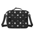 thumbnail image 2 of Sun and Eye Gothic Pattern Insulated Lunch Bag with Shoulder Strap and Bottle Holder,Bento School Lunch Bag Box,11x9.5x3.5 Inches, 2 of 5