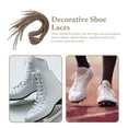 thumbnail image 2 of 10 Pcs Fashion Shoelaces Earthy Brown Round 0.5-0.8-1-1.2 Meters Length 10pcs for Shoes Child Heavy Polyester, 2 of 6
