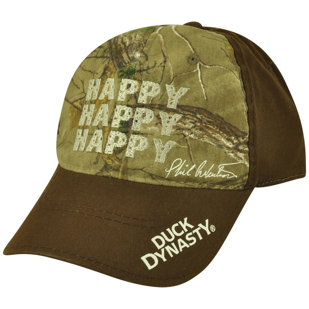 Duck Dynasty Official Adjustable Happy Reality Tv Show Camouflage Hat