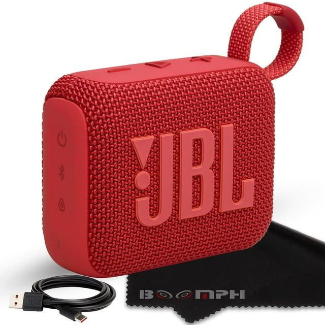 Altavoz inalámbrico Bluetooth JBL Go 4 JBL IP67 impermeable rojo
