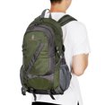 thumbnail image 3 of FLAMEHORSE Ultralight Army Green Hiking Backpack with Multiple Pockets for Outdoor Adventures, 3 of 7