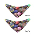 thumbnail image 3 of Naloa Easter Eggs1 Dog Bandana Large and Small-Dog Scarf Bib Handkerchief Accessories for Dogs and Cats(S-L)-Medium, 3 of 5