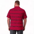 thumbnail image 5 of Trgacdwlo XL-8XL Striped Mens Polo Shirt Big and Tall Short Sleeve Mens Athletic Shirts Sun Protection Men's Golf Shirts, 5 of 7